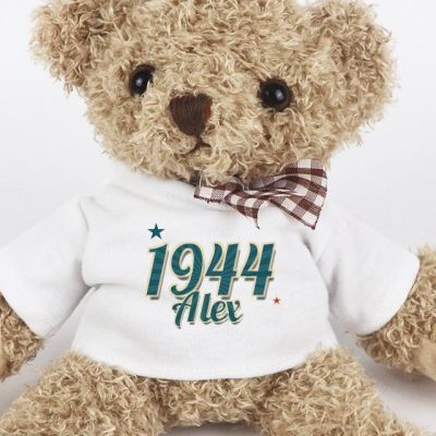 peluche ourson année homme né en 1944