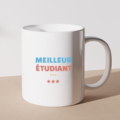Mug personnalisé - Meilleur Étudiant