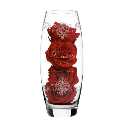Vase ovale femme 48 ans