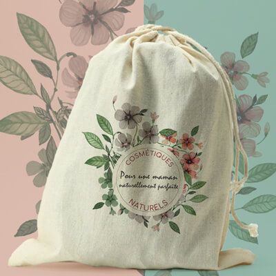 Petit Pochon Personnalisable - Cosmétiques Naturels