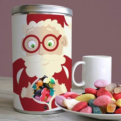 Boîte de bonbons Père Noël - Haribo