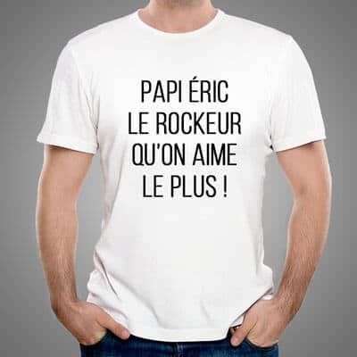 Tee shirt personnalisé homme - Message