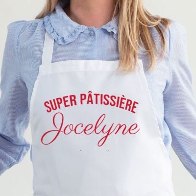 Tablier de cuisine personnalisé pour une Jocelyne