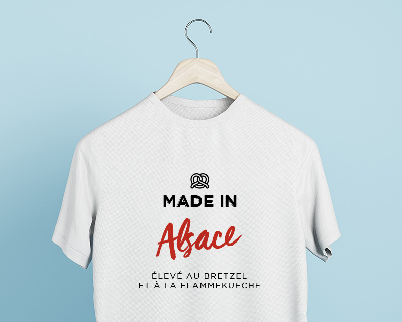 Tee-shirt Homme personnalisé - Made In Alsace