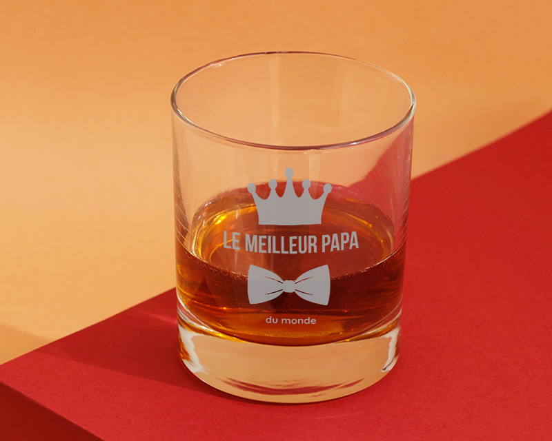 Verre à whisky personnalisé - Papa Royal