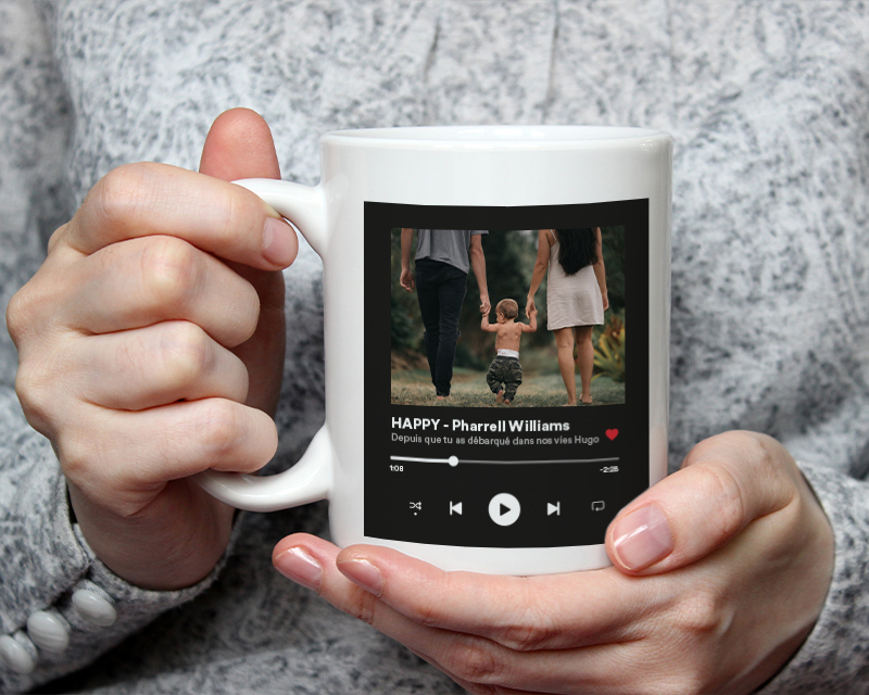 Mug personnalisé - Spotify