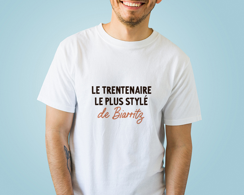 T-shirt personnalisé homme - Message