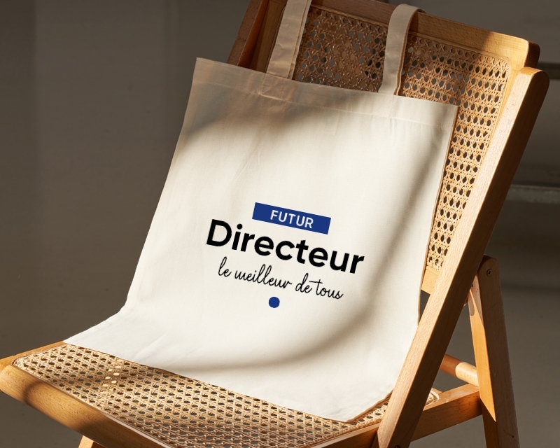 Tote bag personnalisable - Futur directeur