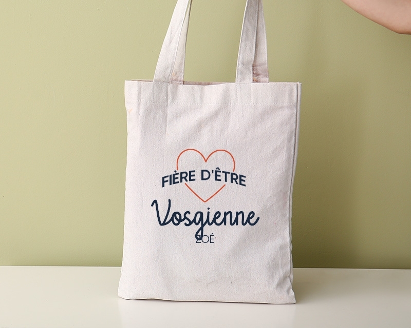 Tote bag personnalisable - Fière d'être Vosgienne