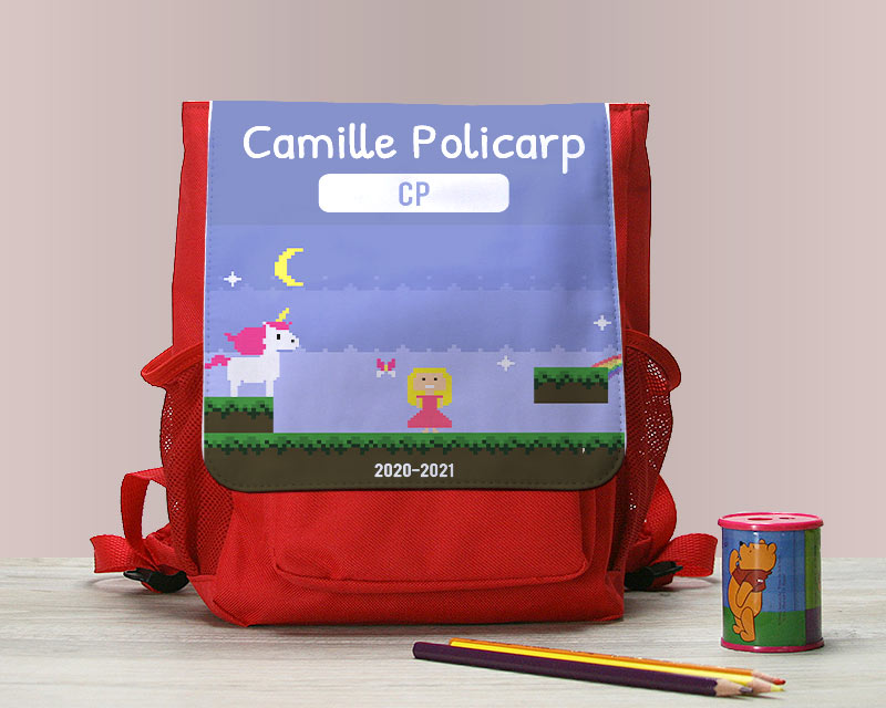 Sac à dos licorne personnalisé