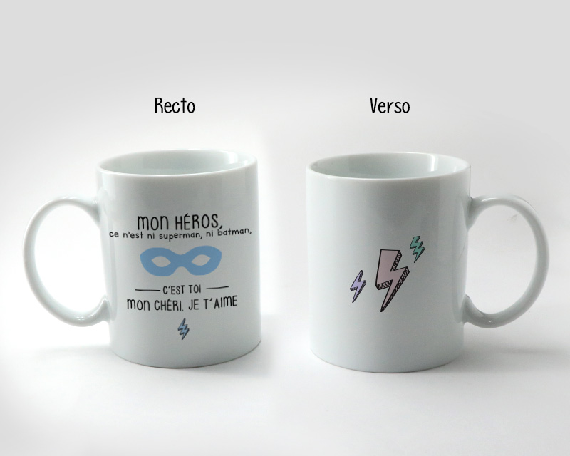 Mug Personnalisable - Mon héros