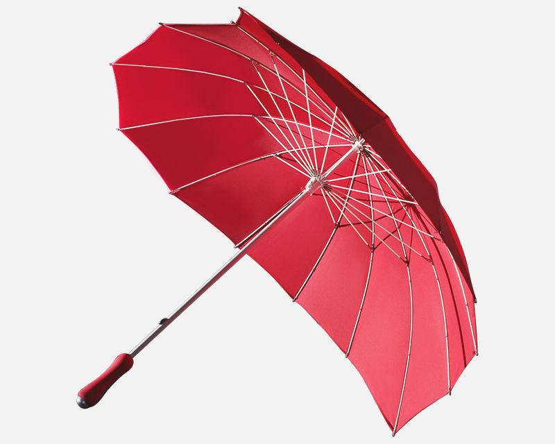 Parapluie Cœur Rouge Personnalisable