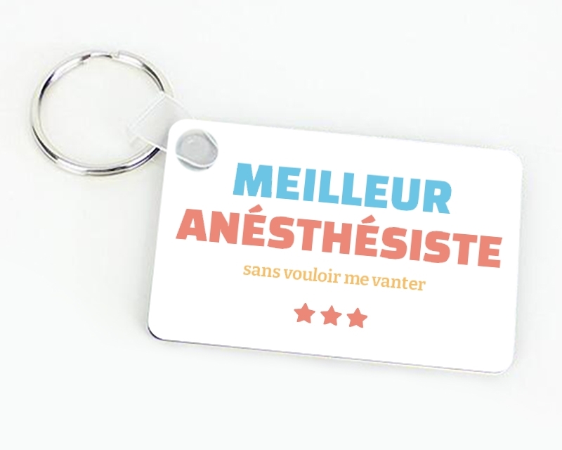 Porte-clés personnalisable - Meilleur Anésthésiste