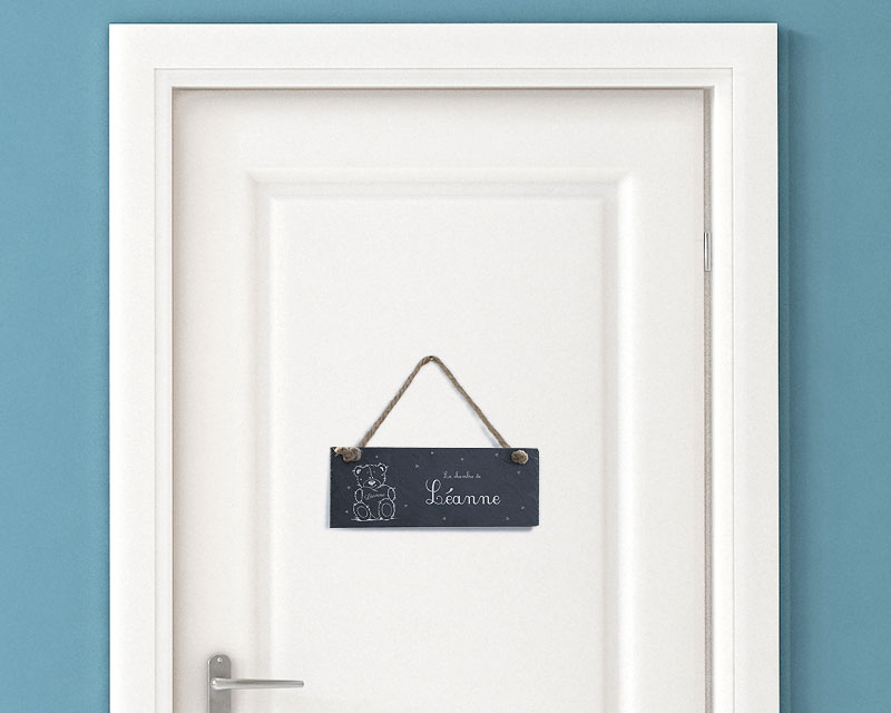 Plaque de porte enfant - Teddy Bear Câlin