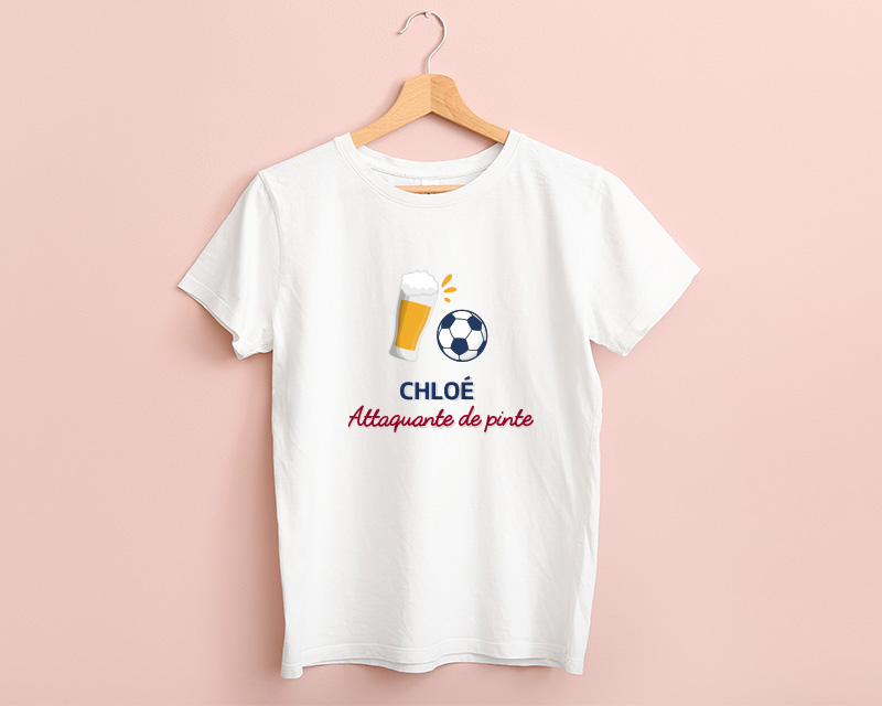 T-shirt femme personnalisé - Apéro Foot