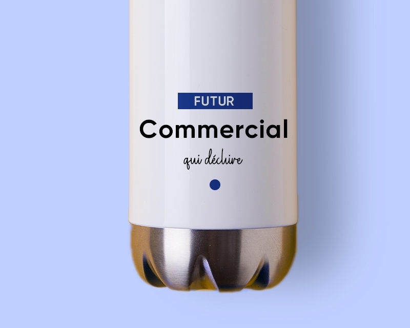 Gourde personnalisable - Futur commercial
