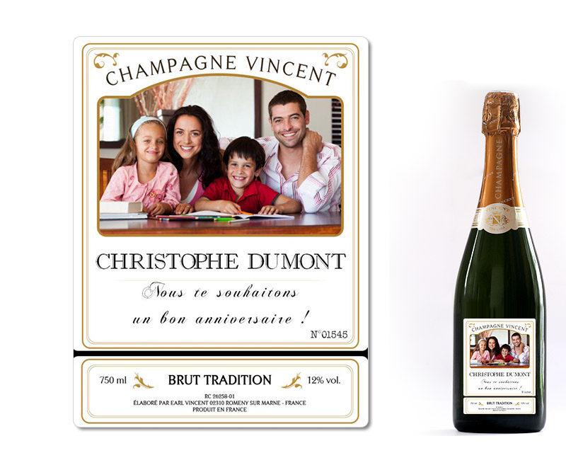 Bouteilles de Champagne Photo