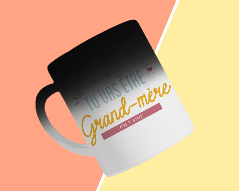 Mug personnalisé - Tu vas être grand-mère