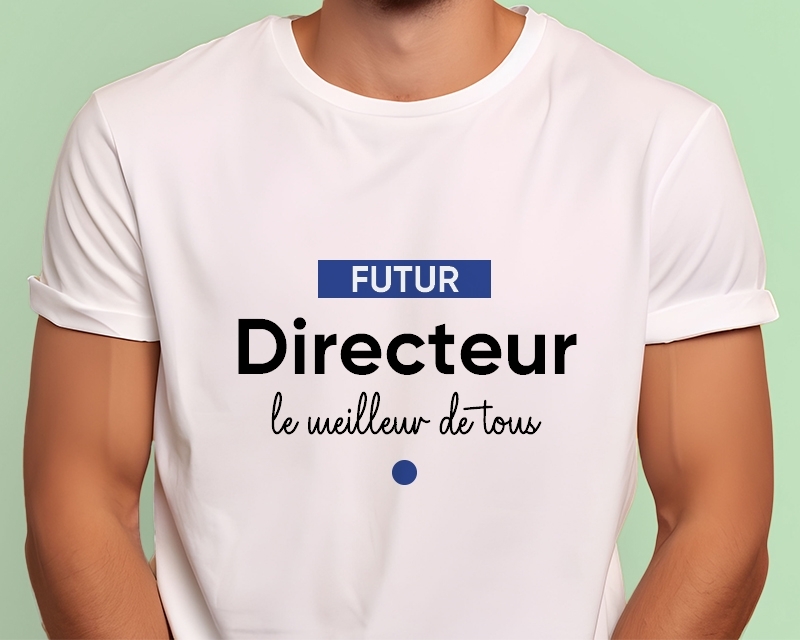 Tee-shirt Homme à personnaliser - Futur directeur