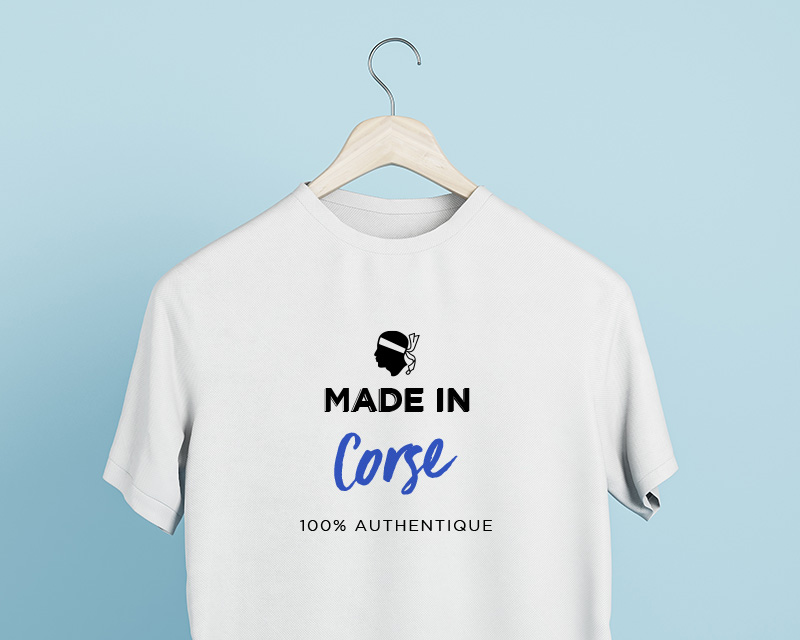 Tee shirt personnalisé homme - Made In Corse