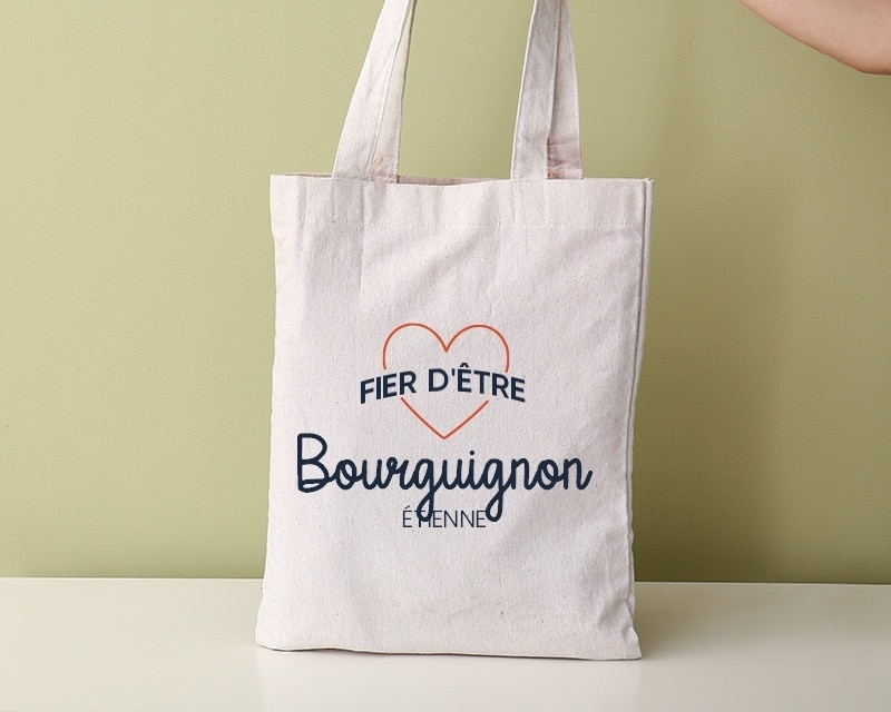 Tote bag personnalisable - Fier d'être Bourguignon