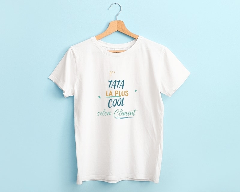 T-Shirt femme personnalisé : Tata la plus...