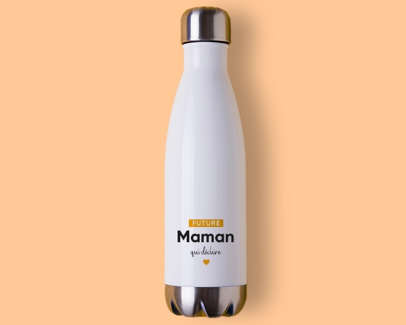 Gourde personnalisable - Future maman