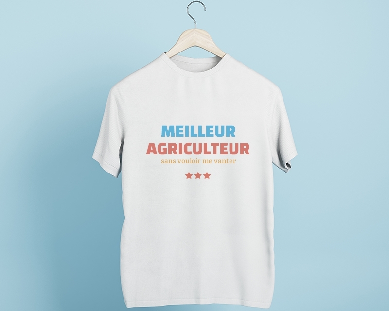 T-shirt Homme à personnaliser - Meilleur Agriculteur