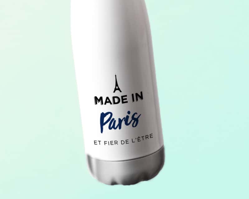 Gourde isotherme personnalisable - Made In Paris