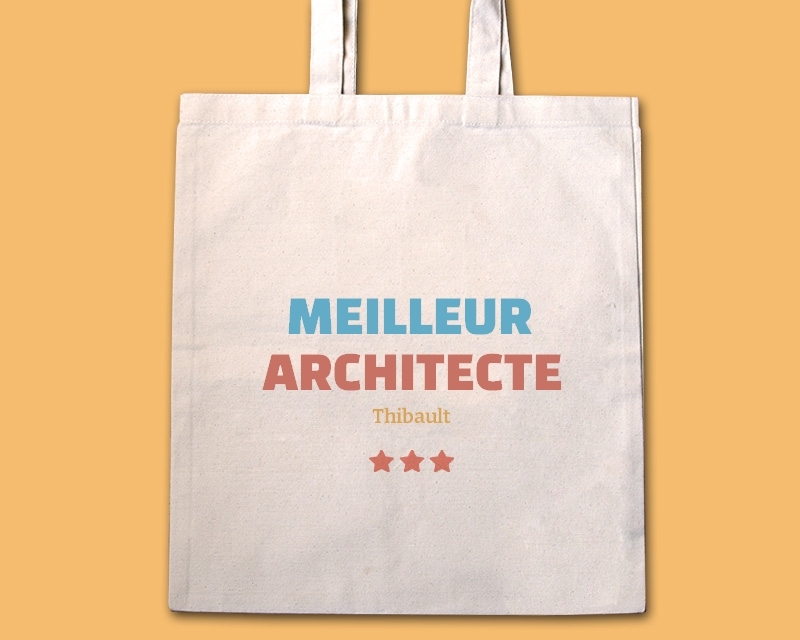 Tote bag personnalisable - Meilleur Architecte
