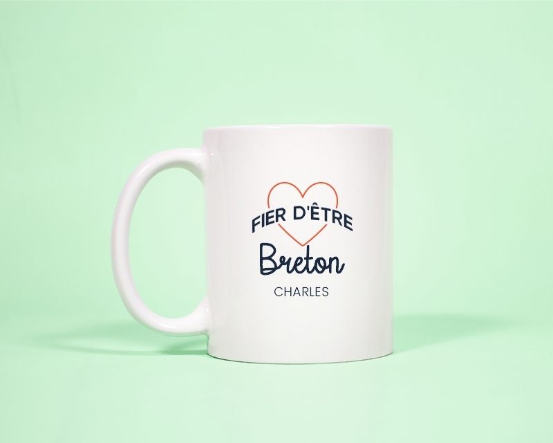 Mug personnalisable - Fier d'être Breton