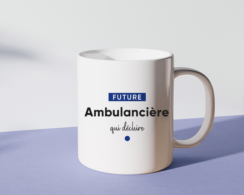 Mug personnalisé - Future ambulancière