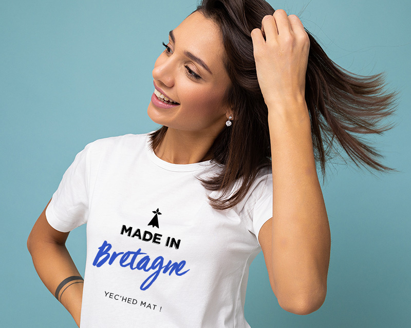 T shirt Femme personnalisé - Made In Bretagne