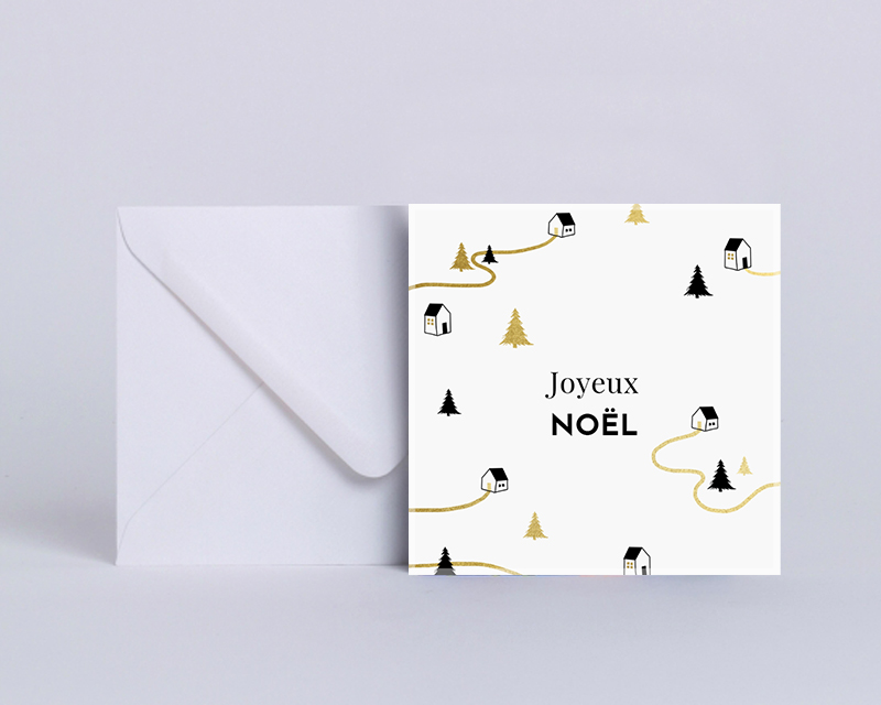 Carte de voeux Noël