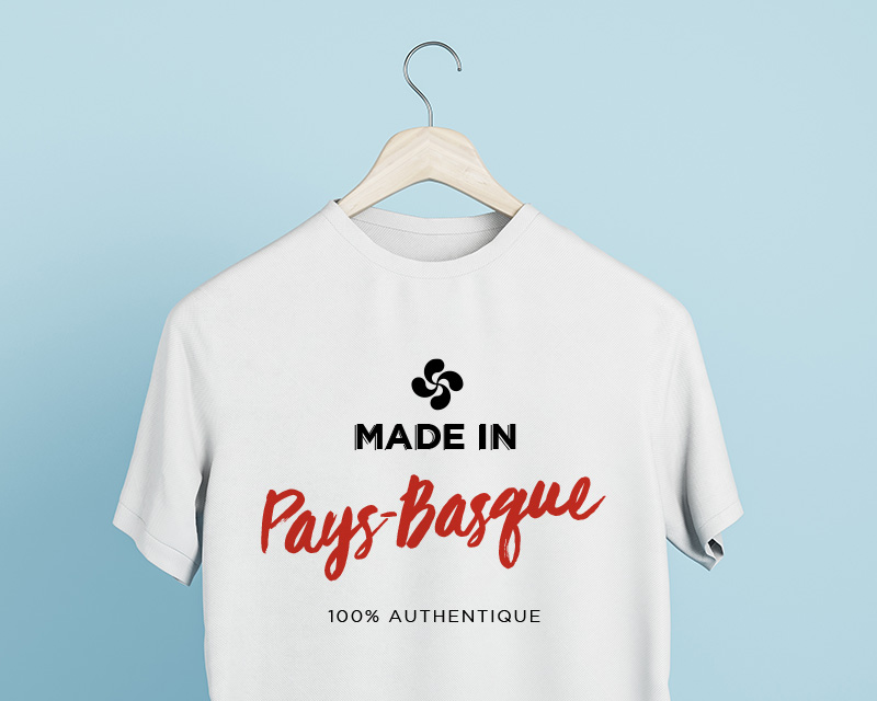 Tee shirt personnalisé homme - Made in Pays Basque