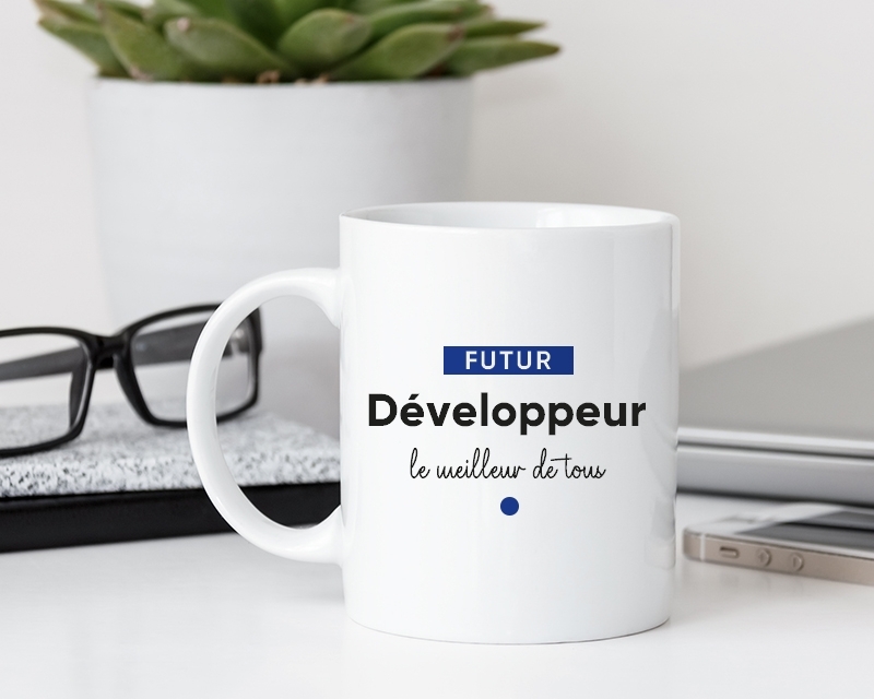 Mug personnalisable - Futur développeur