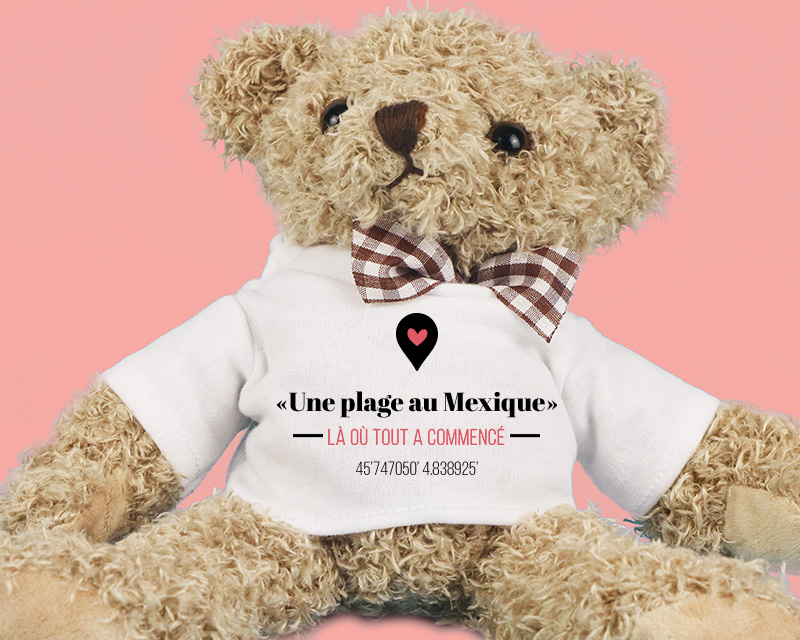 Ourson personnalisable là où tout a commencé