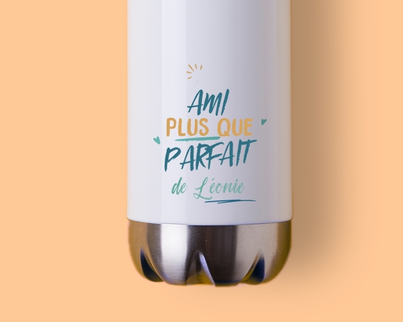 Gourde isotherme personnalisée - Ami le plus...