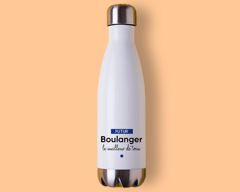 Gourde personnalisable - Futur boulanger