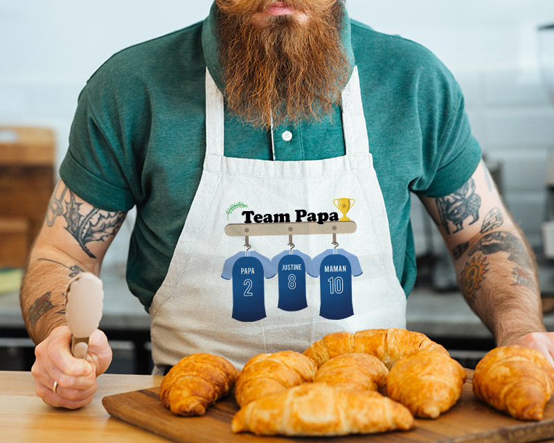 Tablier personnalisé - Dream Team de Papa