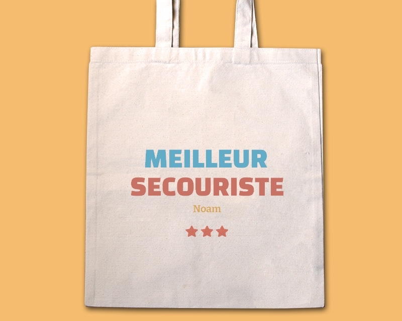 Tote bag personnalisable - Meilleur Secouriste