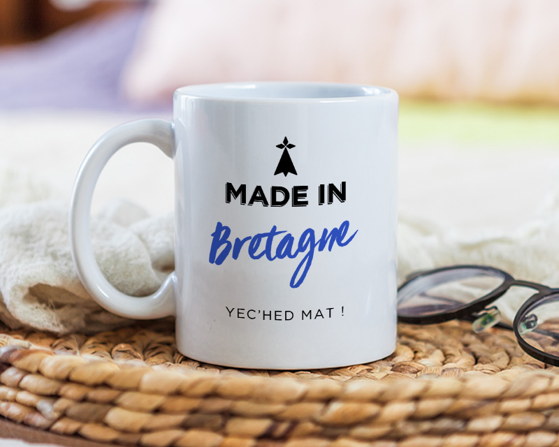 Mug personnalisé région - Made In Bretagne