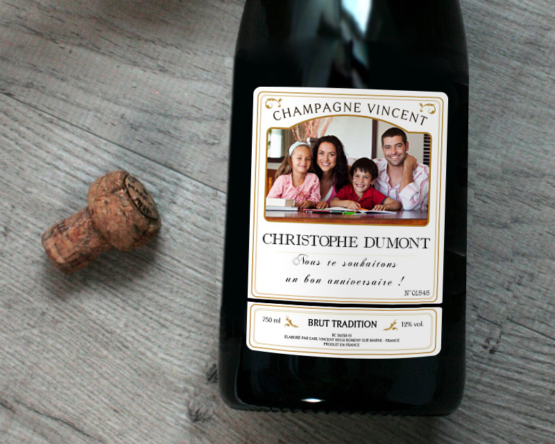 Bouteilles de Champagne Photo