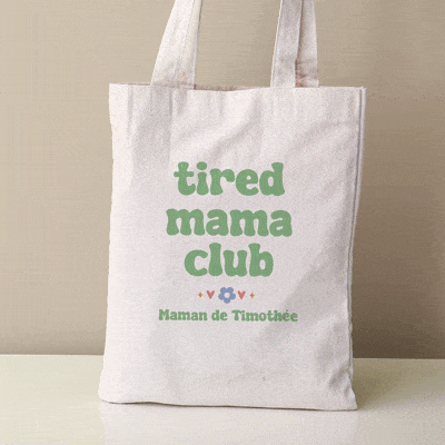 Totebag personnalisé - Cool Mums Club