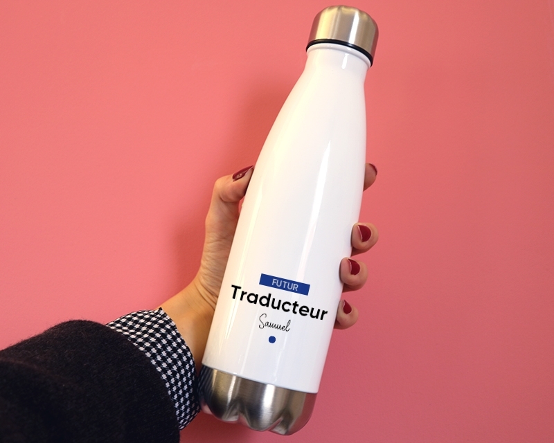 Gourde personnalisable - Futur traducteur