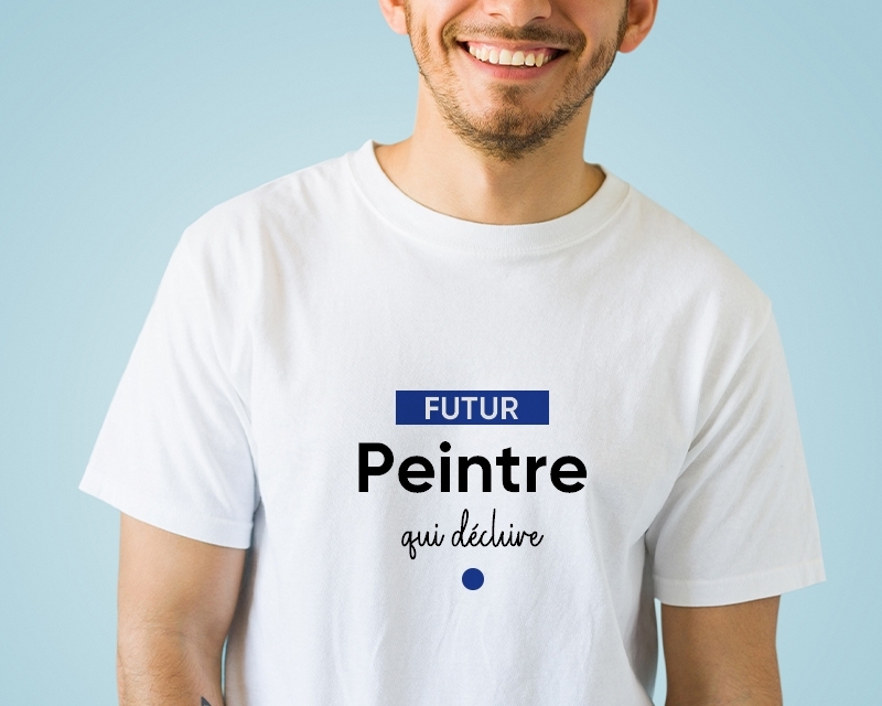 T-shirt Homme personnalisable - Futur peintre