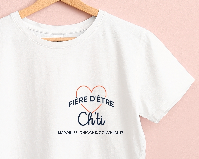 T-shirt Femme personnalisable - Fière d'être