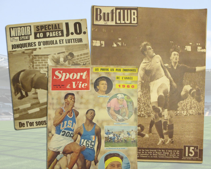 Journal sportif de la semaine de naissance dans son coffret personnalisé