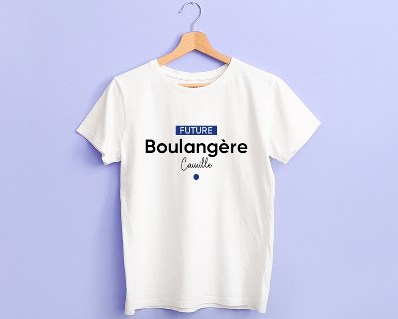 T-shirt Femme personnalisé - Future boulangère