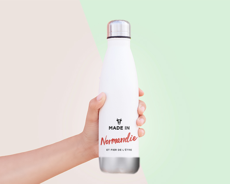 Gourde isotherme personnalisable - Made In Normandie